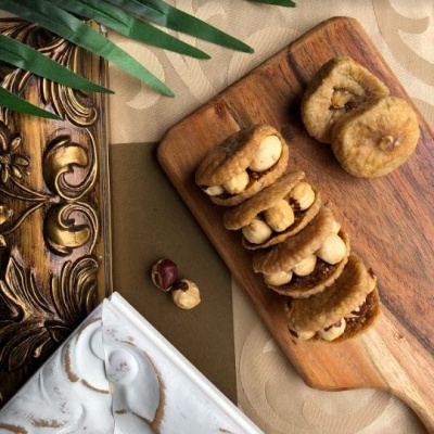 Figo recheado com Avelã (100 gr.)