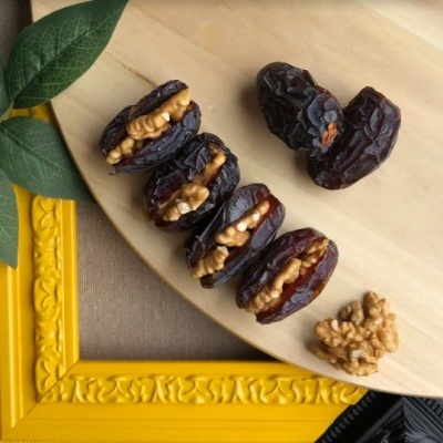 Tâmara recheada com Noz (100 gr.)