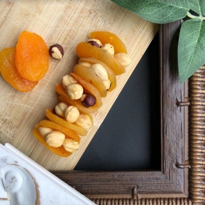 Alperce recheado com Avelã (100 gr.)