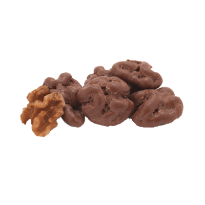 Noz com Chocolate de Leite (100 gr.)