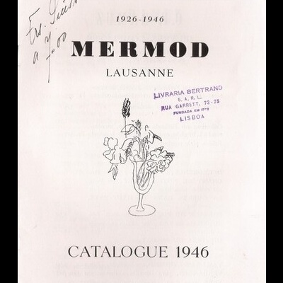 Mermod Lausanne Catalogue 1946