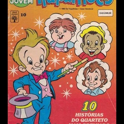 Almanaque Abril Jovem - N.º 10 - Trapalhões
