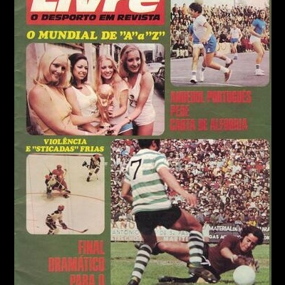 Livre - O Desporto em Revista - N.º 4 - 24 de Abril de 1974