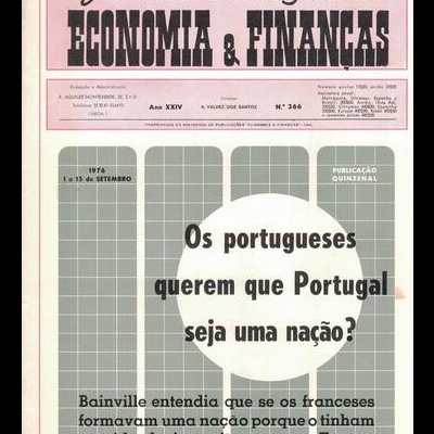 Jornal Português de Economia e Finanças - Ano XXIV - N.º 366 - 1 a 15 de Setembro de 1976