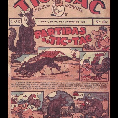 Tic Tac - 3.º Ano - N.º 107 - 30 de Dezembro 1934