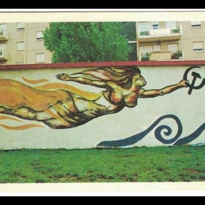 Autocolante - Mural PCP - Partido Comunista Português