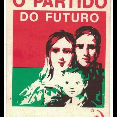 Autocolante - O Partido do Futuro - Vota PCP