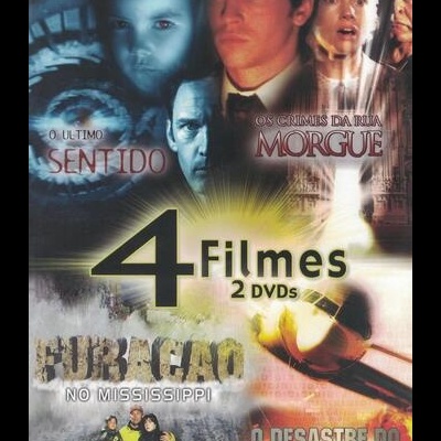 O Último Sentido / Os Crimes da Rua Morgue / Furacão no Mississipi / O Desastre do Voo 323 [2DVD]