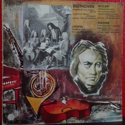 Beethoven, Mozart, Chopin, Wagner | Beethoven, Mozart, Chopin, Wagner [LP]