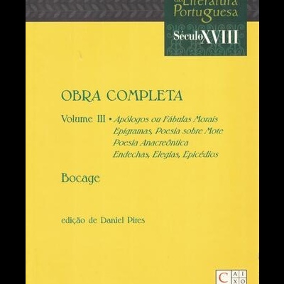 Obra Completa Volume III | de Bocage