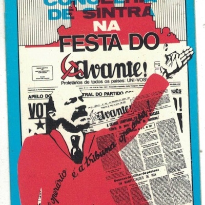 Autocolante - Comissão Concelhia de Sintra na Festa do Avante!
