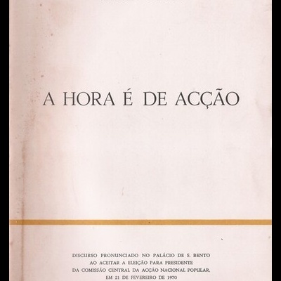 A Hora é de Acção | de Marcello Caetano