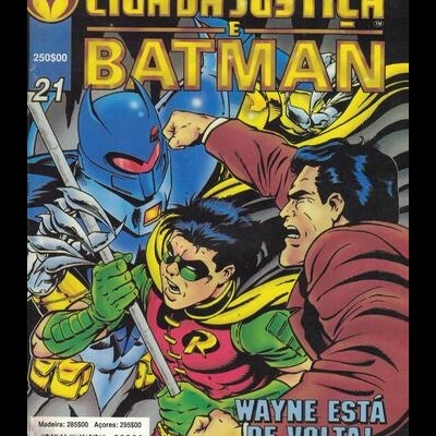 Liga da Justiça e Batman N.º 21