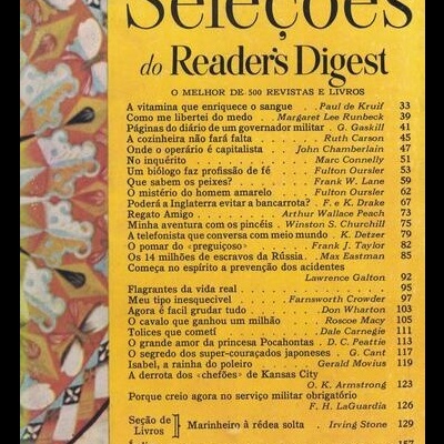 Seleções do Reader's Digest - Tomo XI - N.º 65 - Junho de 1947