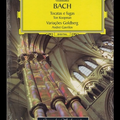 Bach / Ton Koopman / Andrei Gavrilov | Tocatas e Fugas / Variações Goldberg [Livro + 2CD]