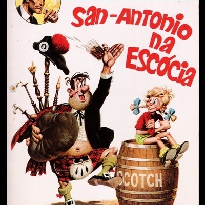 San-Antonio na Escócia | de Henri Desclez e Patrice Dard