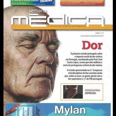 Semana Médica - N.º 607 - 28 de Outubro a 03 de Novembro de 2010