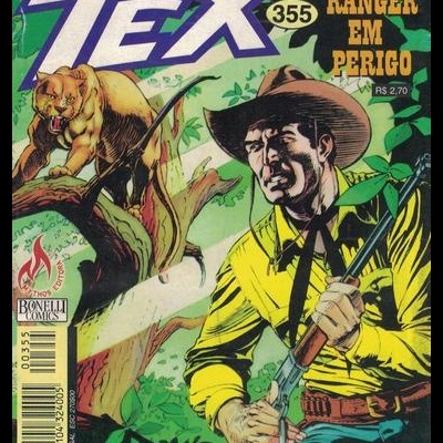 Tex - N.º 355 - Um Ranger em Perigo