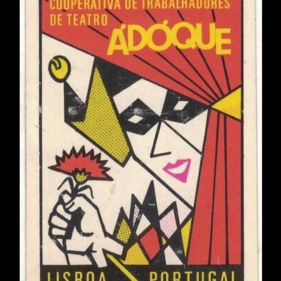 Autocolante - Cooperativa de Trabalhadores de Teatro Ádóque - Lisboa, Portugal