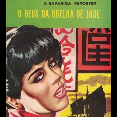 Sally Baxter, a Rapariga Repórter em O Deus da Orelha de Jade | de Sylvia Edwards