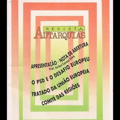 Revista das Autarquias - N.º 1 - Setembro 1994