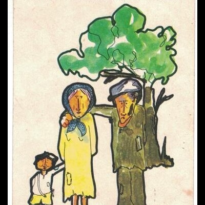 Autocolante - O Povo Vivia Triste e na Miséria