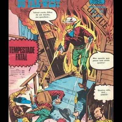 Ciclone - II Série - N.º 18 - Heróis do Far-West: Tempestade Fatal