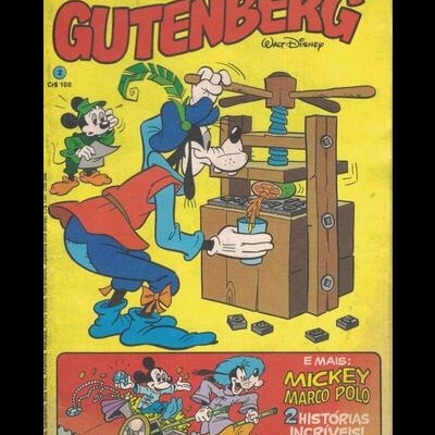 Pateta Faz História - N.º 2 - Gutenberg e Marco Polo