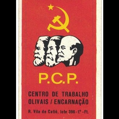 Autocolante - P.C.P. Centro de Trabalho Olivais / Encarnação