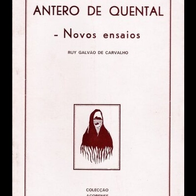 Antero de Quental - Novos Ensaios | de Ruy Galvão de Carvalho