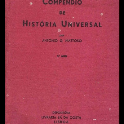 Compêndio de História Universal - 3.º Ano | de António G. Mattoso