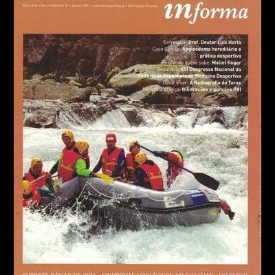 Revista de Medicina Desportiva informa - Ano 2 - N.º 1 - Janeiro 2011