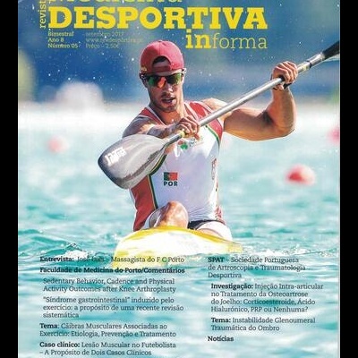 Revista de Medicina Desportiva informa - Ano 8 - N.º 5 - Setembro 2017