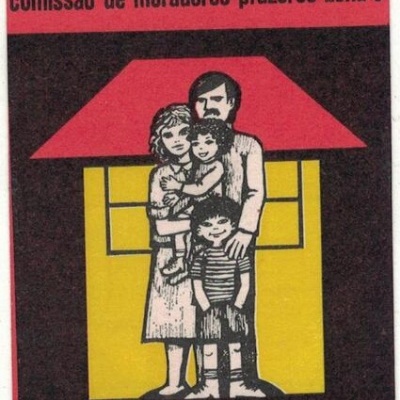 Autocolante - Comissão de Moradores Prazeres Zona C