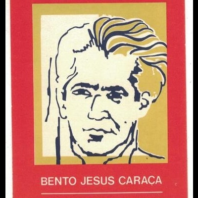 Autocolante - Bento Jesus Caraça - Célua Artistas Plásticos - DORL/PCP
