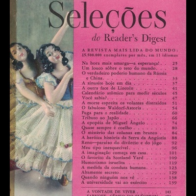 Seleções do Reader's Digest - Tomo XXI - N.º 124 - Maio de 1952