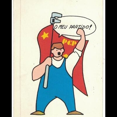 Autocolante - O Meu Partido PCP