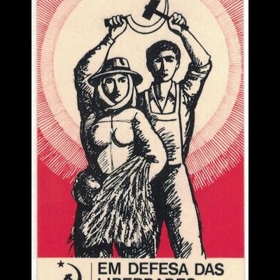 Autocolante - PCP - Em Defesa das Liberdades Democráticas