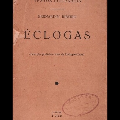 Éclogas | de Bernardim Ribeiro
