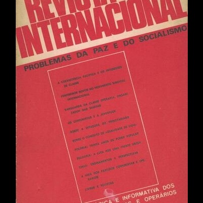 Revista Internacional - Ano I - N.º 1 - Setembro 1974