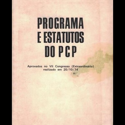 Programa e Estatutos do PCP