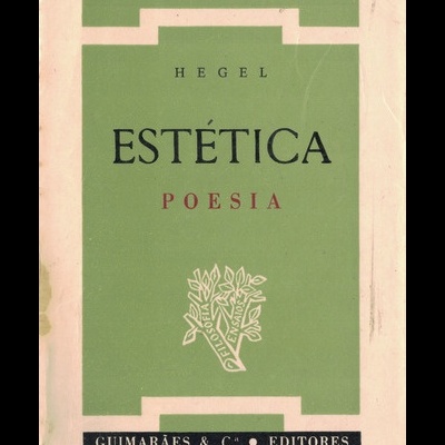 Estética - Poesia | de Hegel