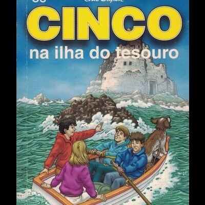 Os Cinco na Ilha do Tesouro | de Enid Blyton