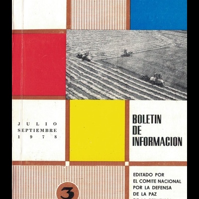 Boletin de Informacion - N.º 3 - Julio/Septiembre 1978