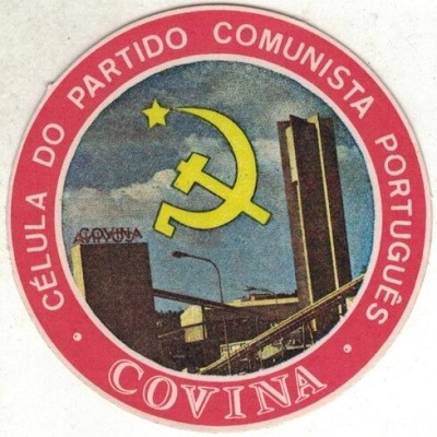 Autocolante - Covina - Célula do Partido Comunista Português