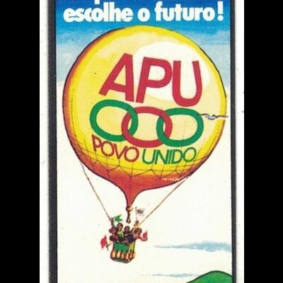Autocolante - Juventude Escolhe o Futuro! - APU Povo Unido