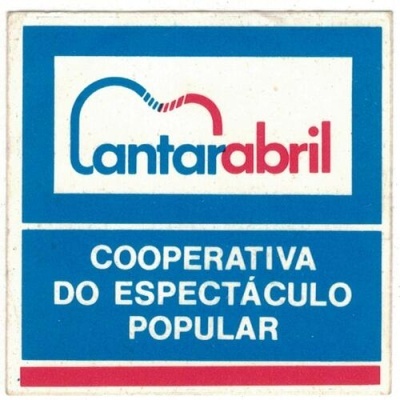 Autocolante - Cantar Abril - Cooperativa do Espectáculo Popular