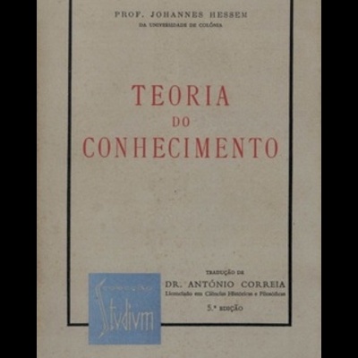 Teoria do Conhecimento | de Johannes Hessen