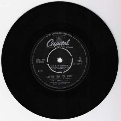 Nat King Cole | Let Me Tell You, Babe / For The Want Of A Kiss [Single]
