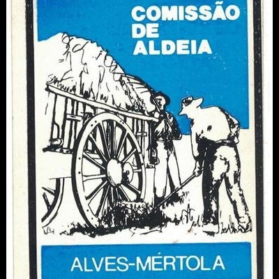 Autocolante - Comissão de Aldeia Alves - Mértola